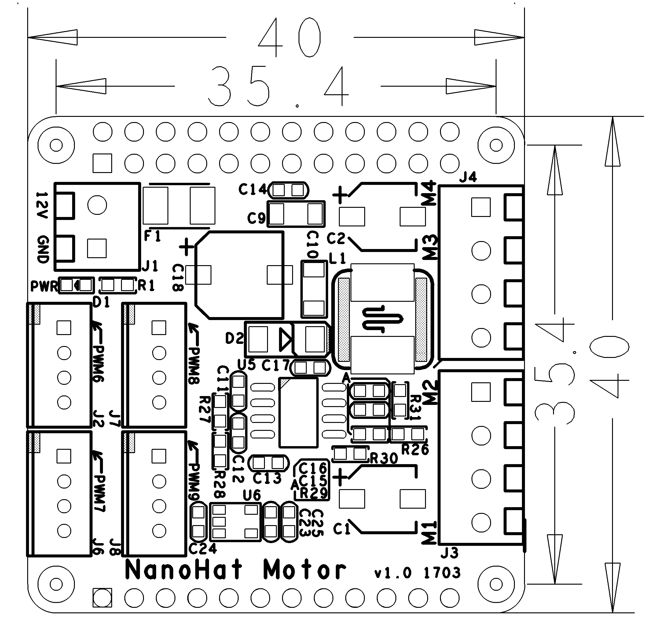 NanoHat Motor-PCB