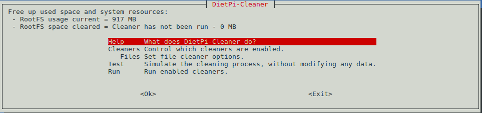 dietpi-cleaner
