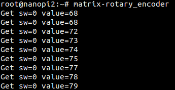 matrix-rotary_encoder_nanopi2_shell