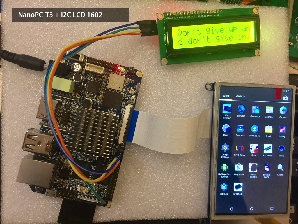 NanoPCT3-I2C-LCD1602